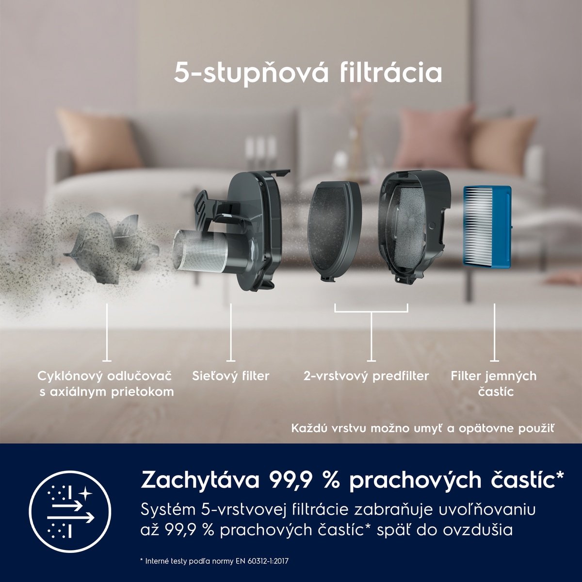 Electrolux - Tyčový vysávač - ES62HB25UV