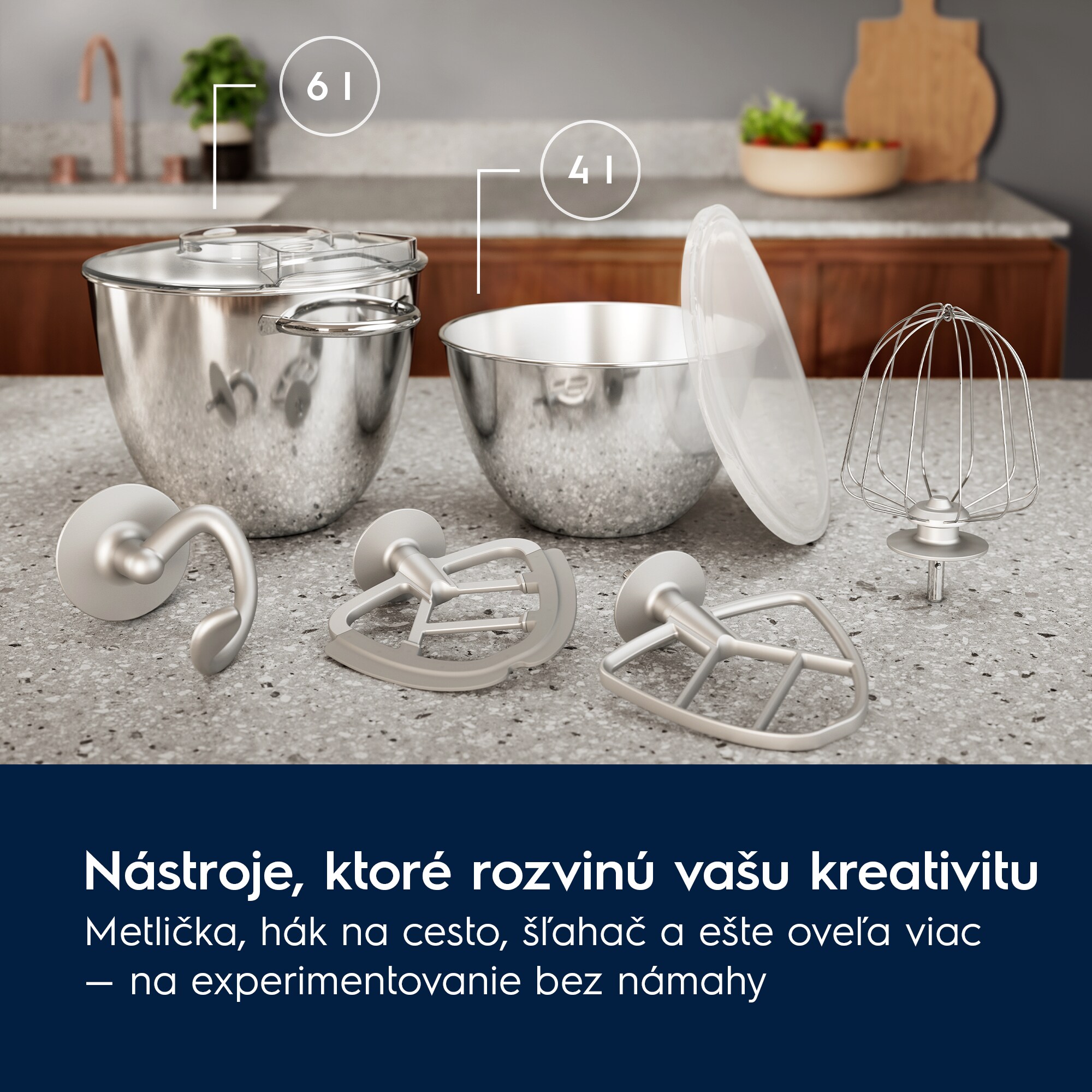 Electrolux - Kuchynský robot - E6KM1-4PPT