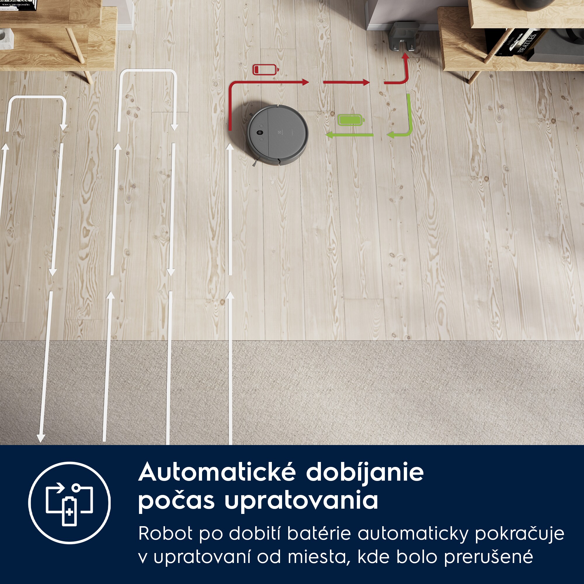 Electrolux - Robotické vysávače - ER61UW1DG