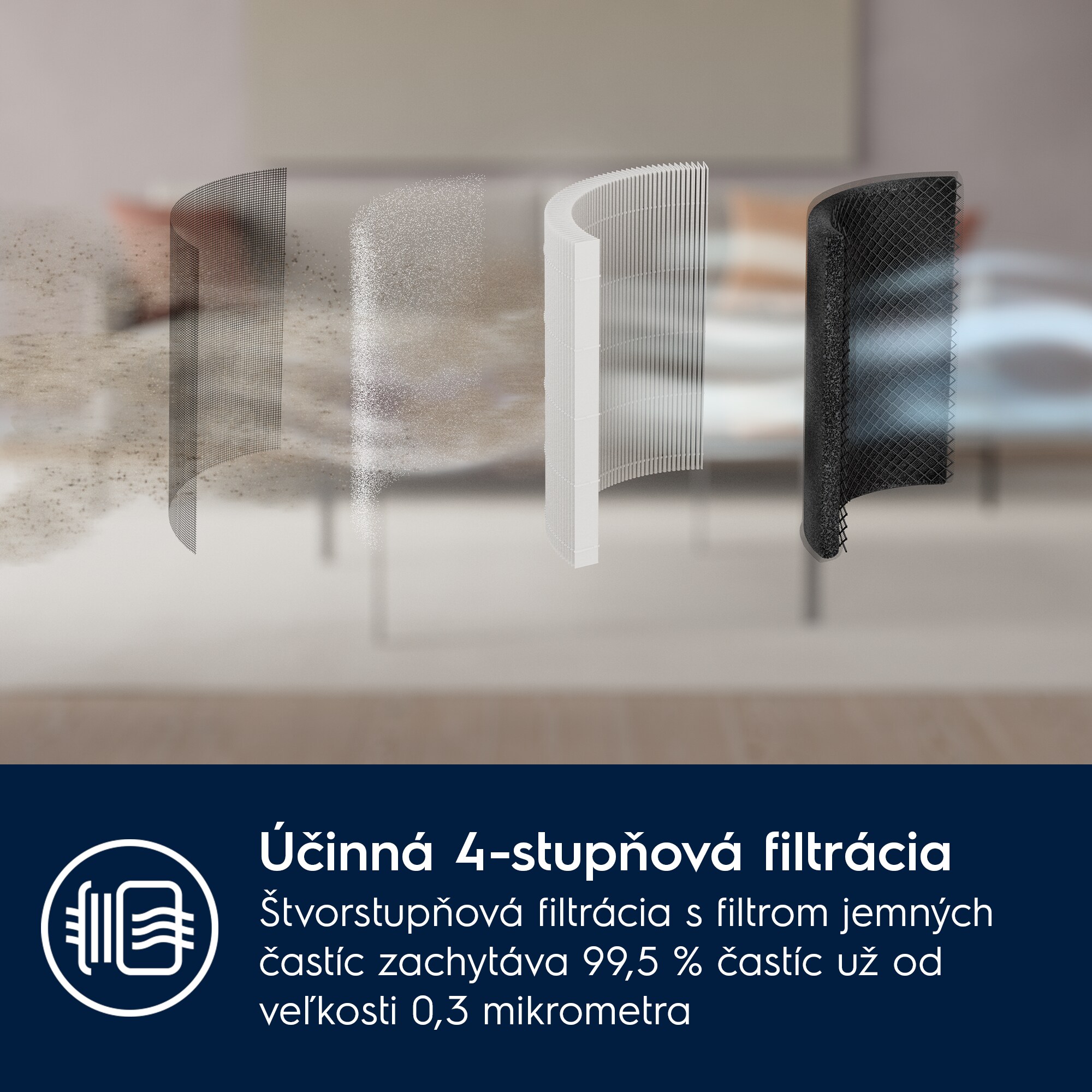 Electrolux - Čistička vzduchu Oxygen - EPO50351SW